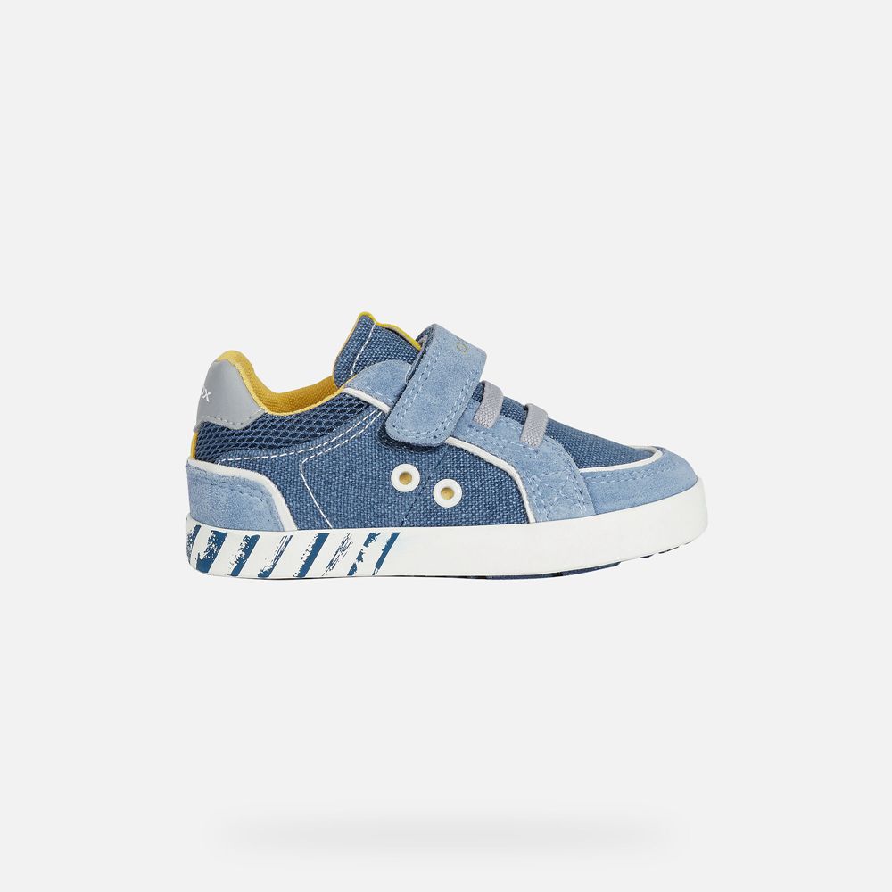 Geox Sneakers Blue Kilwi Boy - Geox Baby Shoes - RYJNEU382